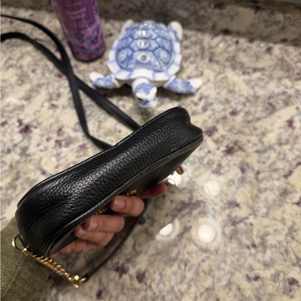 Michael Kors Black Camera Crossbody Leather Bag - Picture 7 of 11